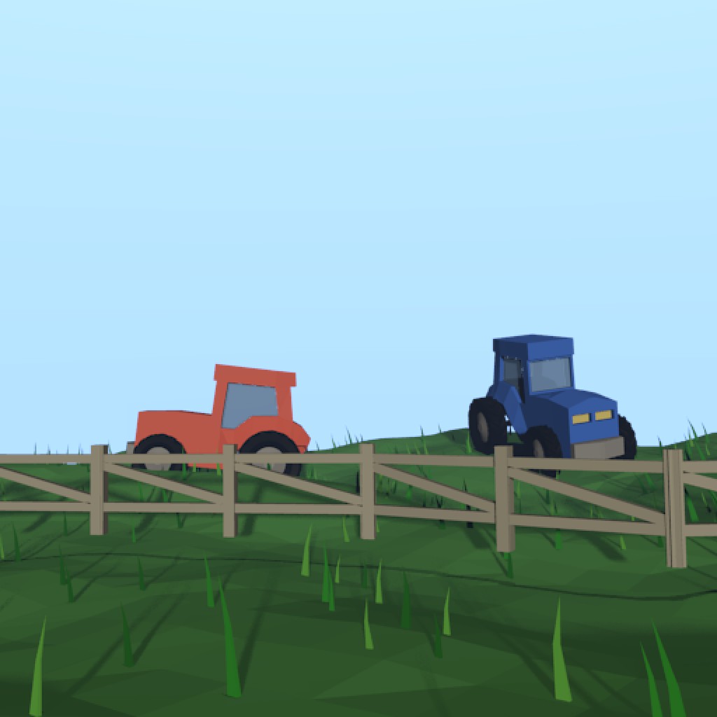 Low Poly Farm preview image 1